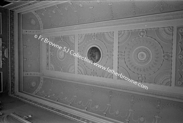 HEADFORD HOUSE CEILING OF DINING ROOM